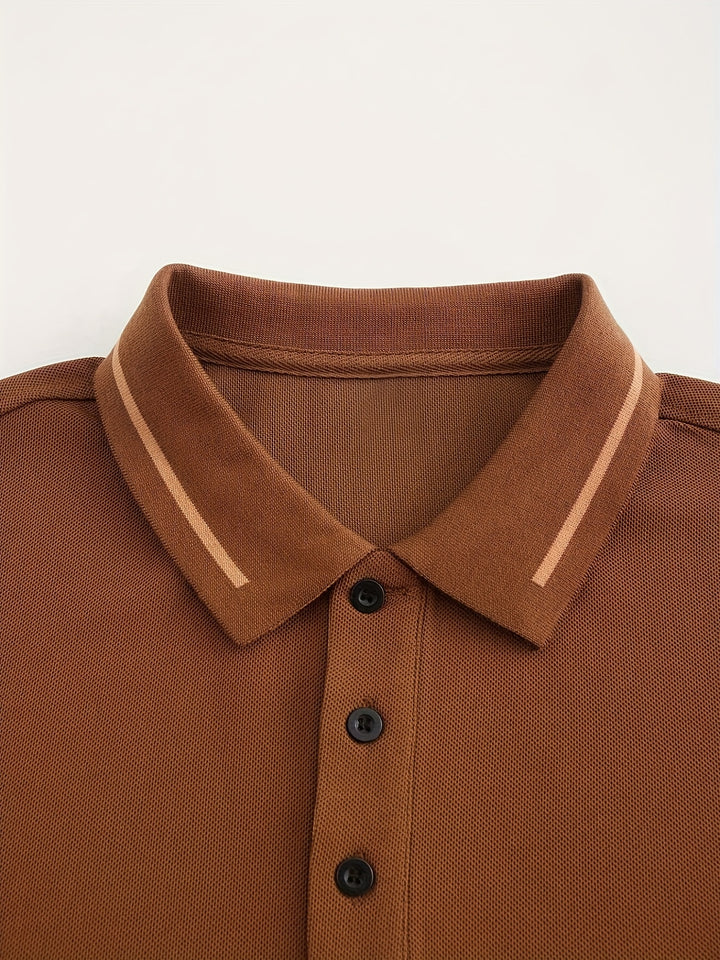 Russell | Refined Long-Sleeve Polo Shirt