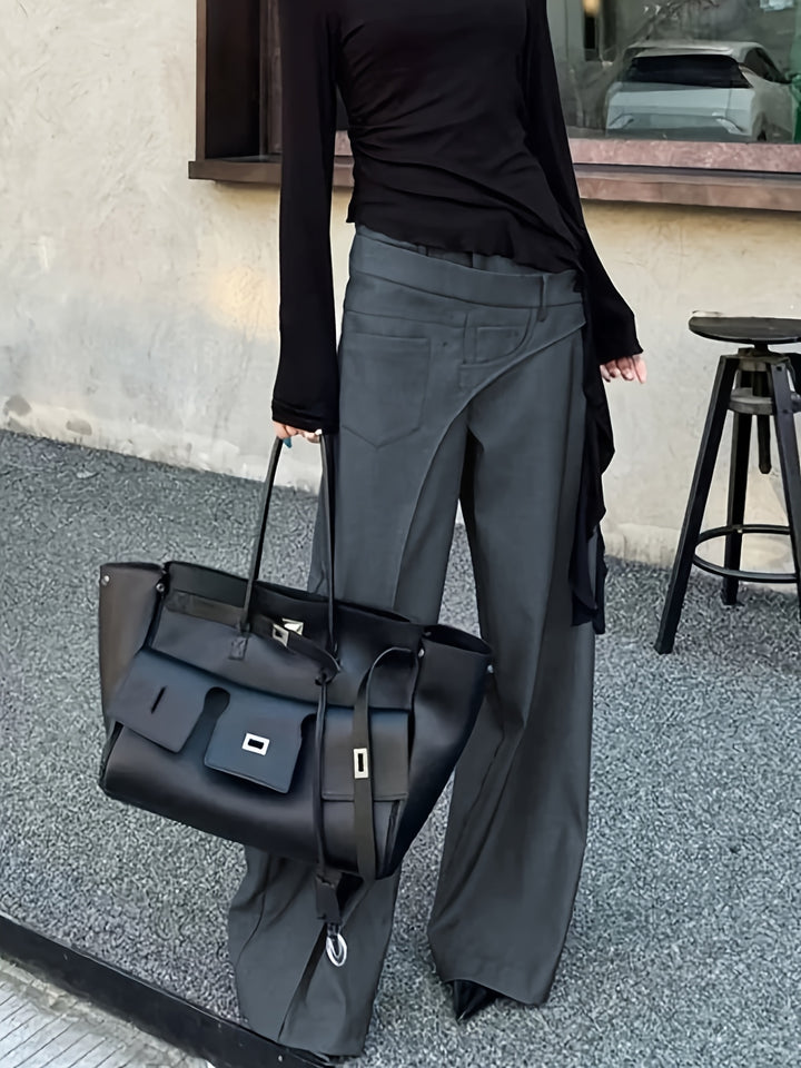 Juno | Wide-Leg High-Waist Trousers