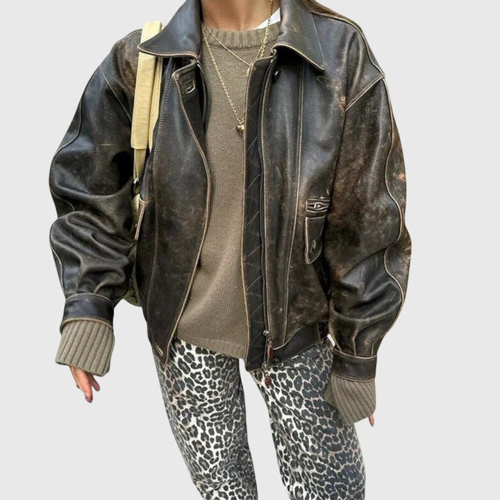 Trina | Leopard Print Jeans