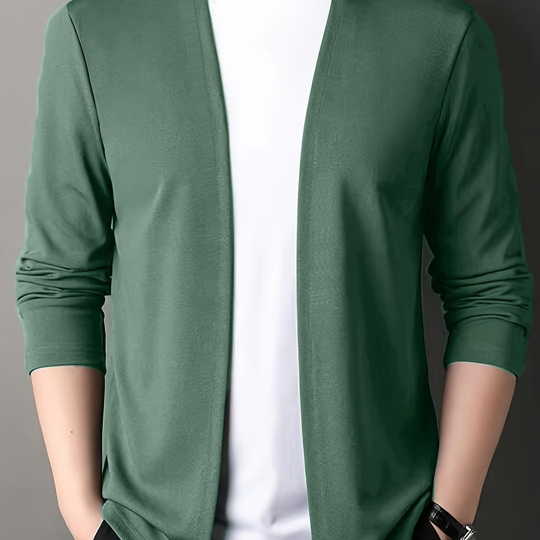 Nathan | Open-Front Lightweight Cardigan