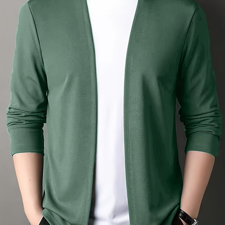 Nathan | Open-Front Lightweight Cardigan