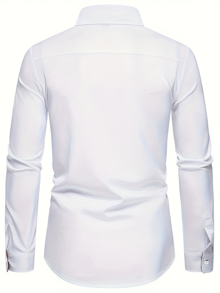 Barrett | Contrast-Trim Slim Fit Shirt