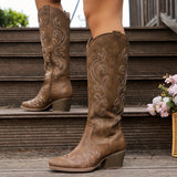 Delaney | Embroidered Western Boots