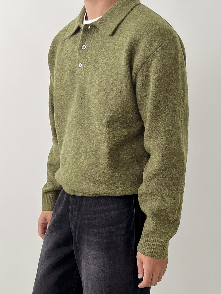 Franklin | Collared Knit Jumper