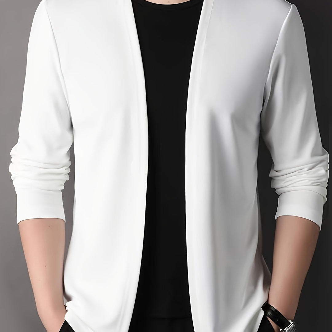 Nathan | Open-Front Lightweight Cardigan
