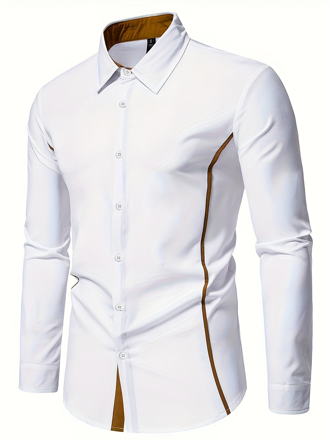 Barrett | Contrast-Trim Slim Fit Shirt