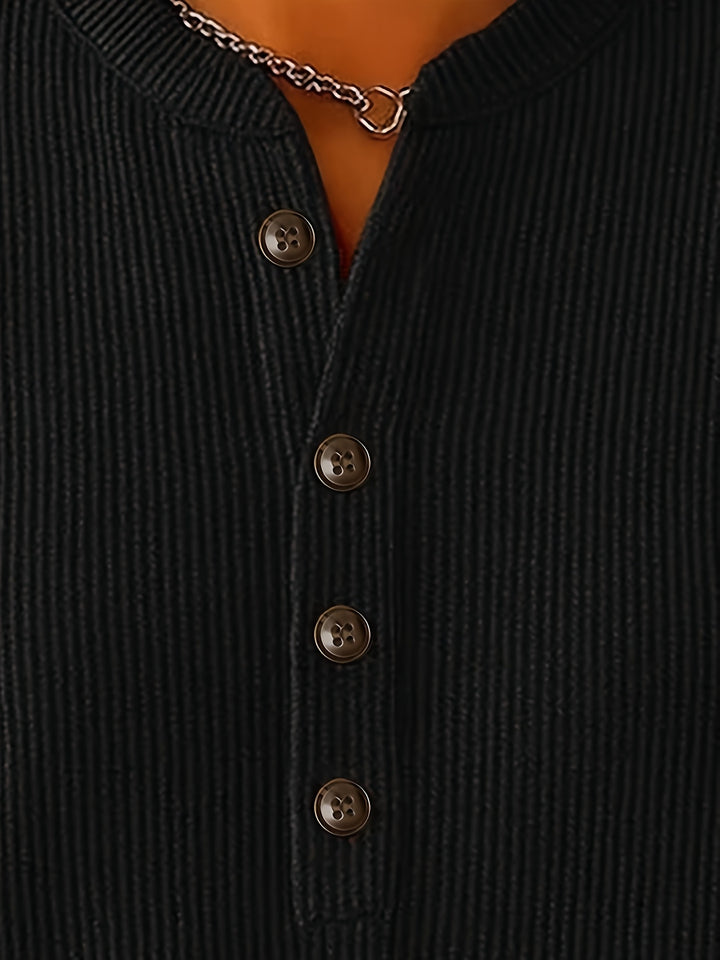 Corinne | Relaxed Button-Detail Top