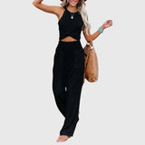 Adele | Relaxed Halter Two-Piece Set