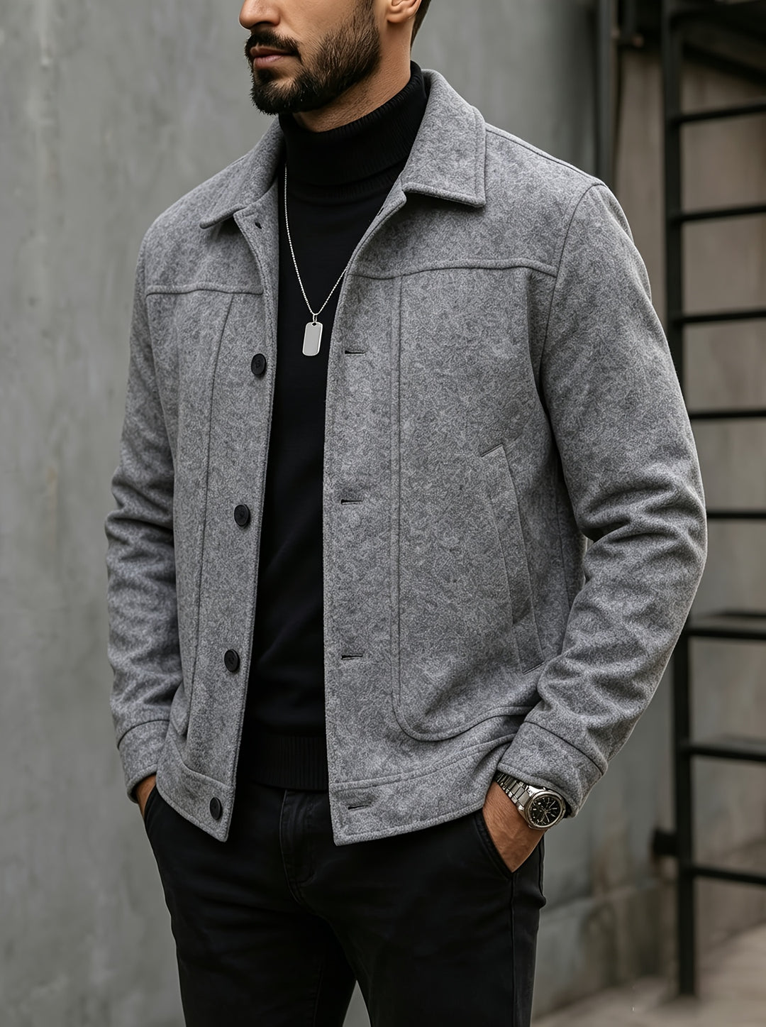 Byron | Everyday Collared Jacket