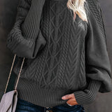 Evangeline | Textured Cable-Knit Sweater