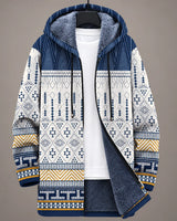Beckett | Heritage Patterned Hooded Jacket