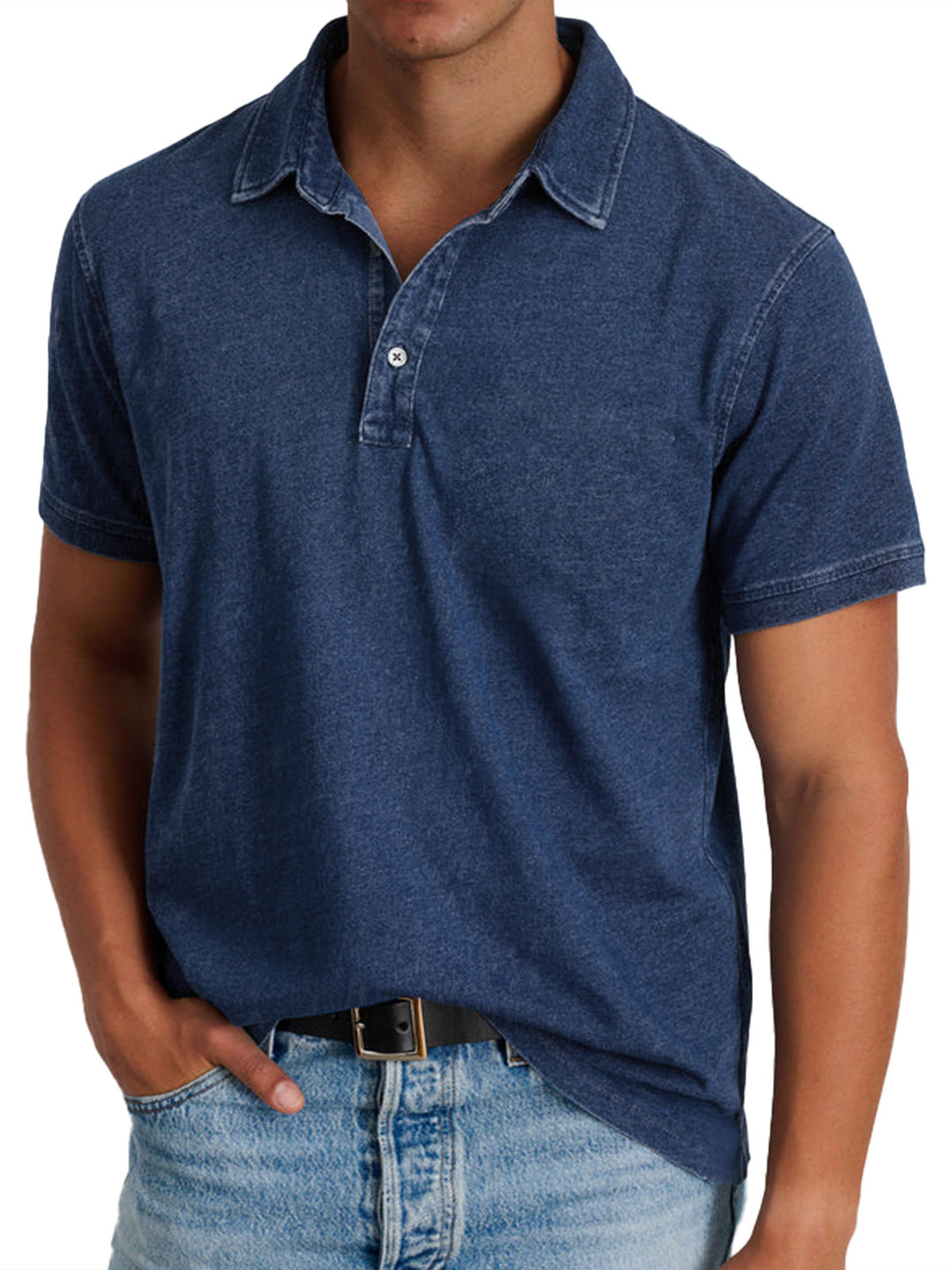 Bradley | Vintage-Wash Polo Shirt