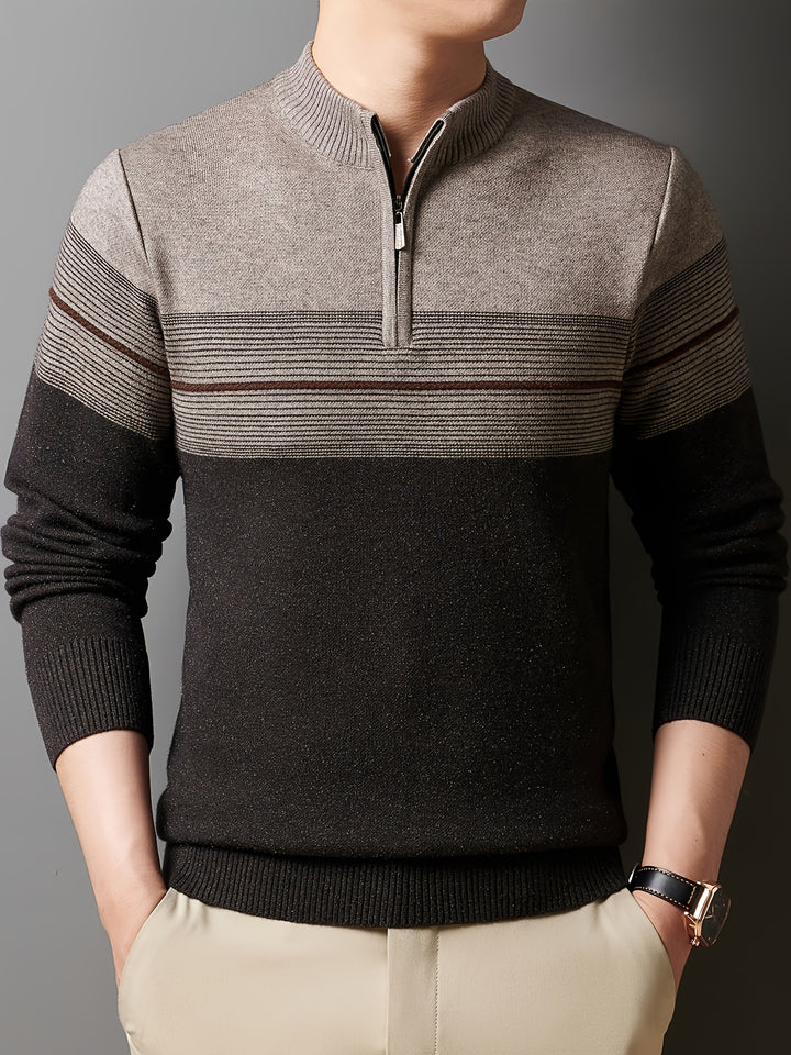 Redmond | Half-Zip Mock Neck Jumper