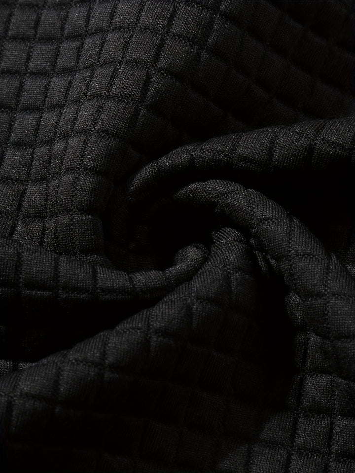 Jasper | Textured Colour-Block Hoodie