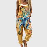 Mavis | Relaxed Octopus Jumpsuit