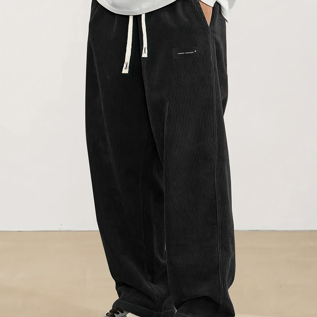 Wallace | Relaxed Straight-Leg Trousers