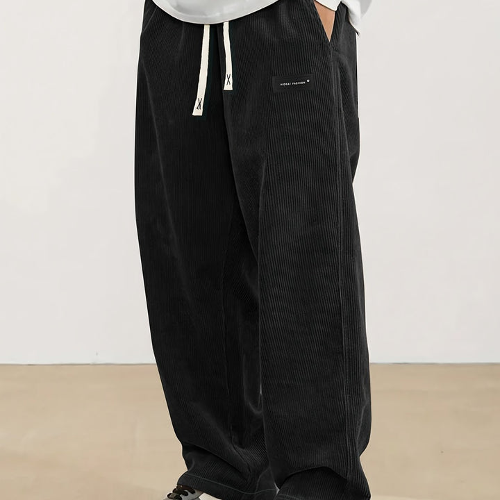 Wallace | Relaxed Straight-Leg Trousers