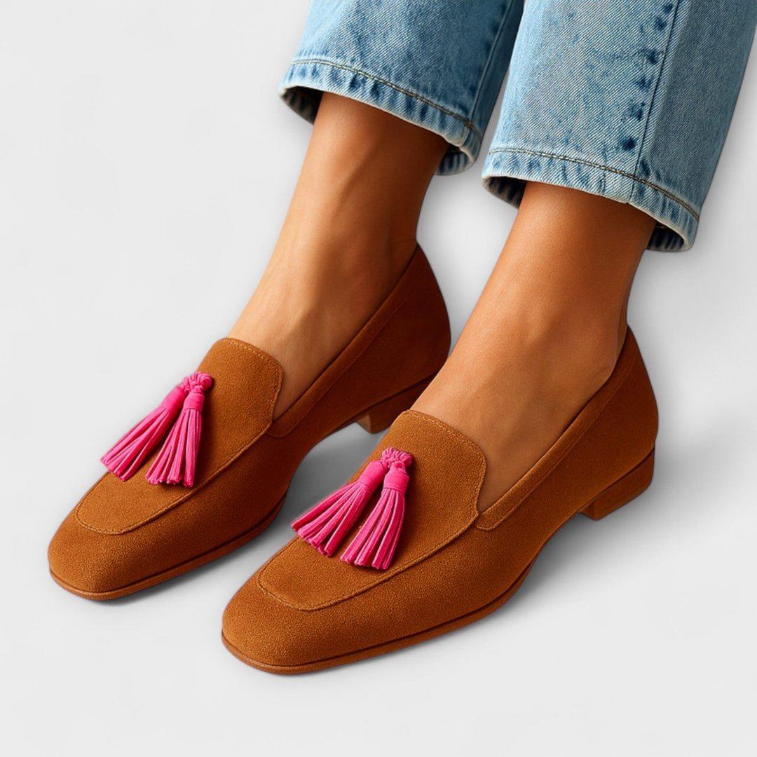 Sophie | Tasselled Slip-On Loafers