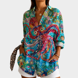 Bianca | Artful Statement Blouse