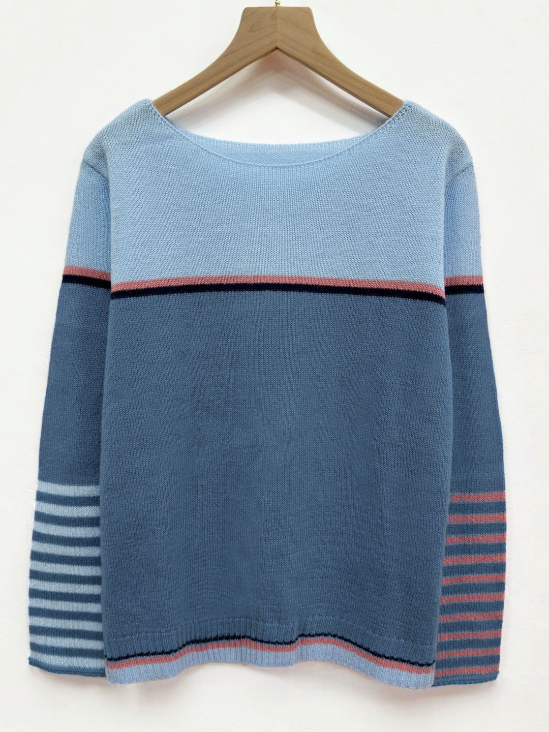 Marion | Colour-Block Long Sleeve Jumper