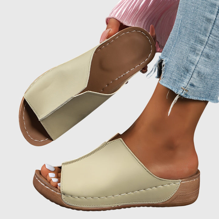 Elodie | Cushioned Wedge Sandals