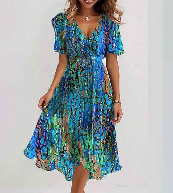 Melanie | Flowing Midi Dress