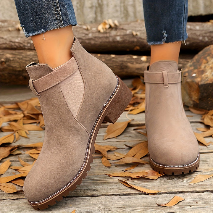 Marion | Refined Buckle Ankle Boots