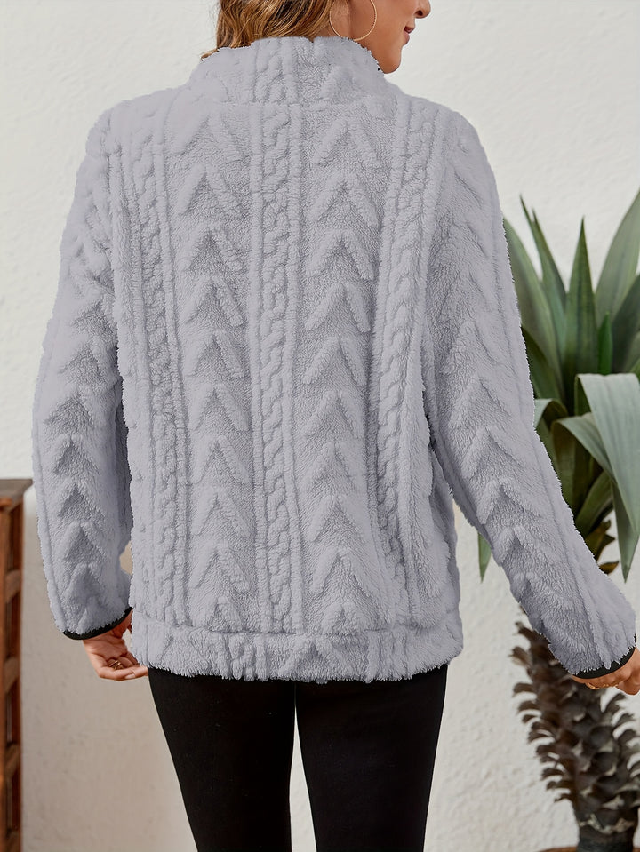 Juniper | Textured Half-Zip Pullover
