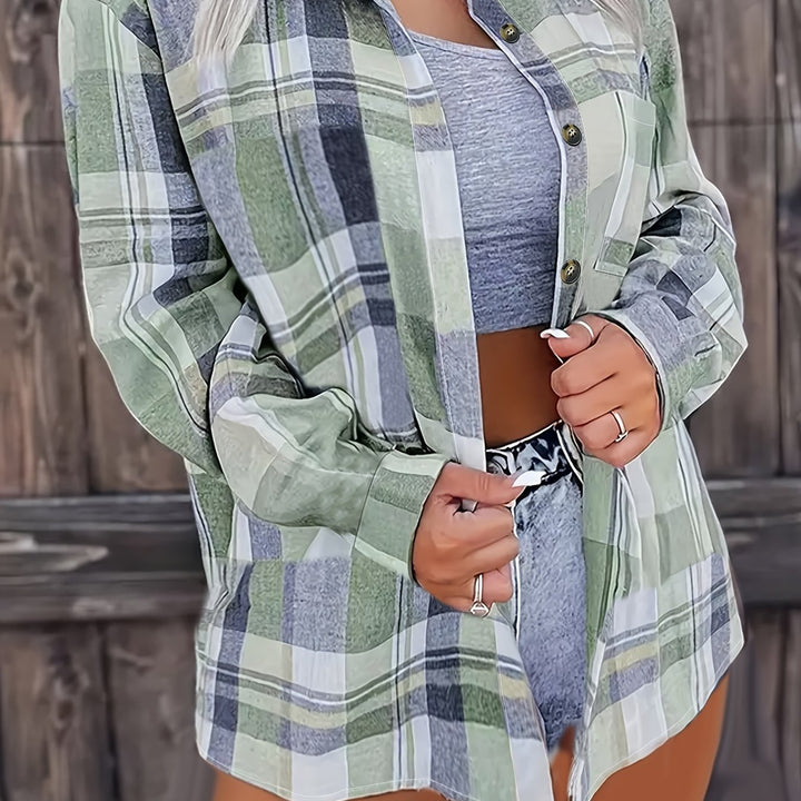 Meredith Rose | Classic Plaid Shirt