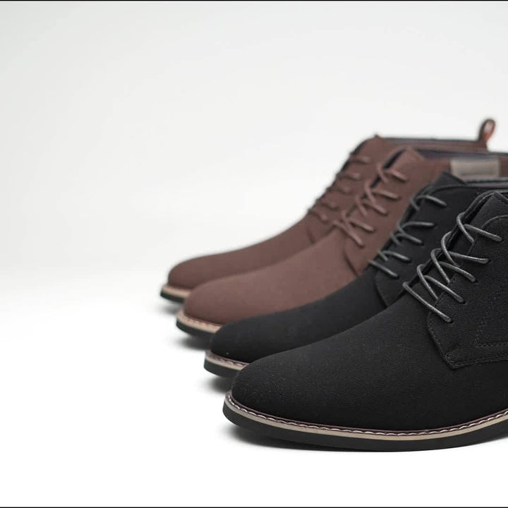 Oliver | Refined Lace-Up Ankle Boots