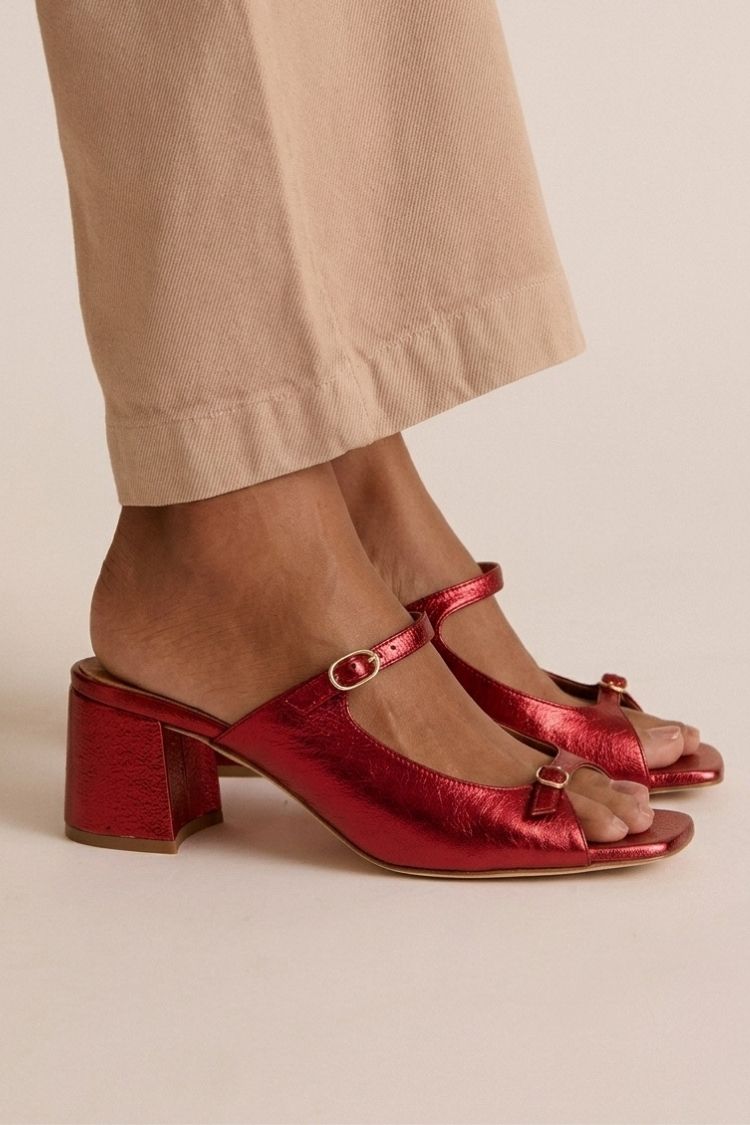 Beatrisa | Elegant Block-Heel Sandals