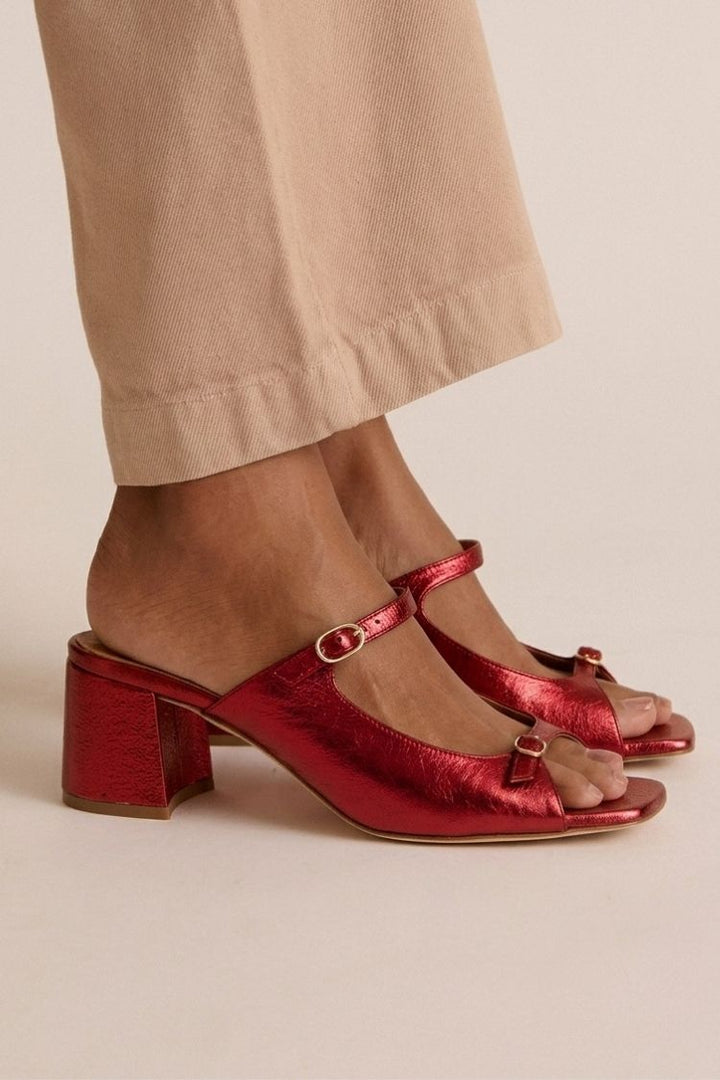 Beatrisa | Elegant Block-Heel Sandals