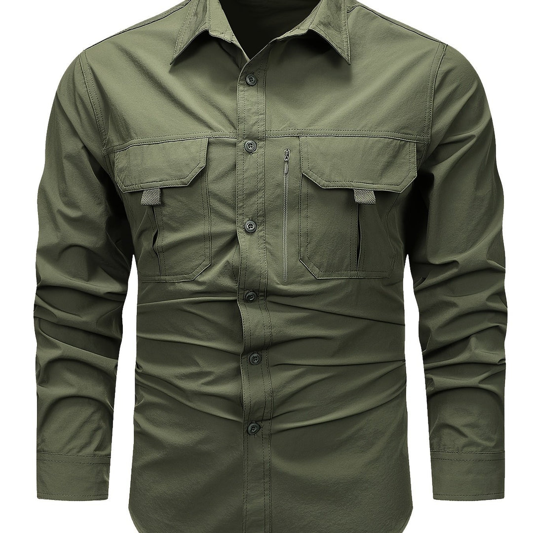 Landon | Utility Multi-Pocket Shirt
