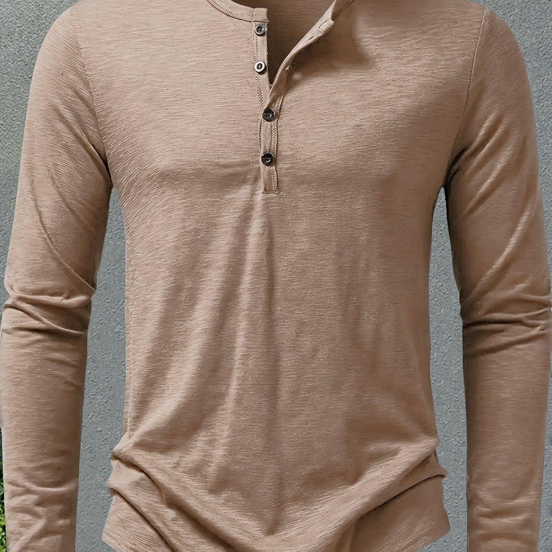 Marshall | Refined Long-Sleeve Henley