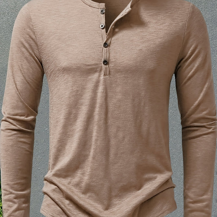 Marshall | Refined Long-Sleeve Henley