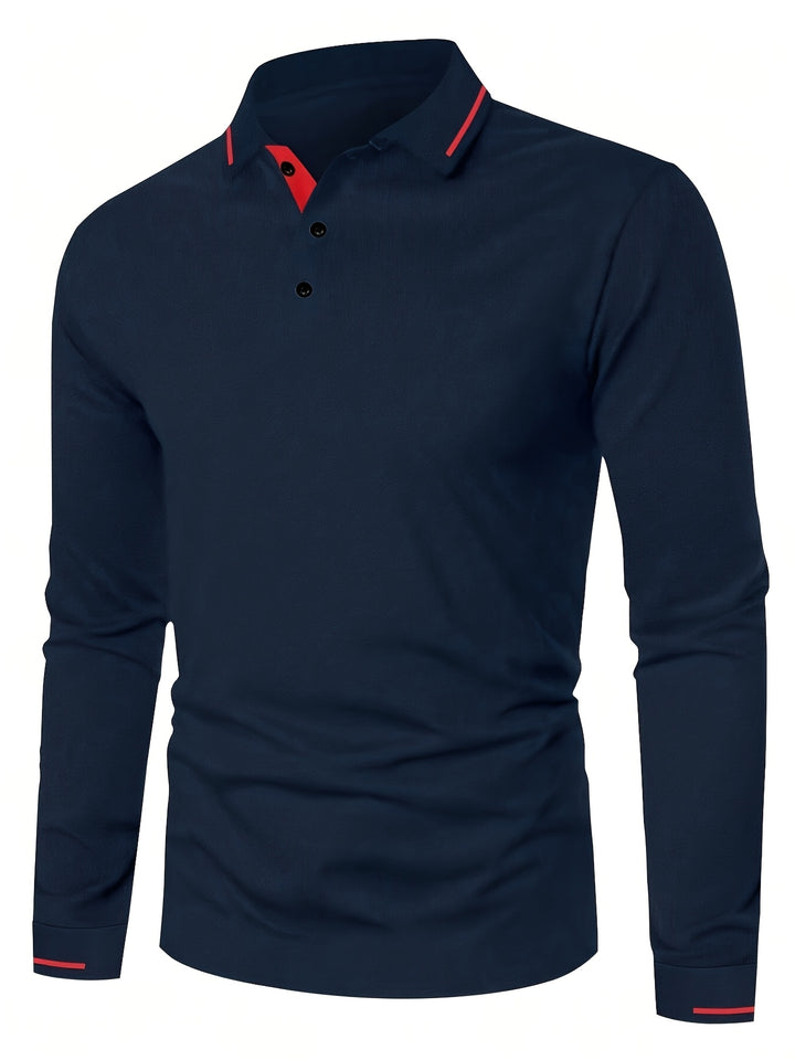 Russell | Refined Long-Sleeve Polo Shirt