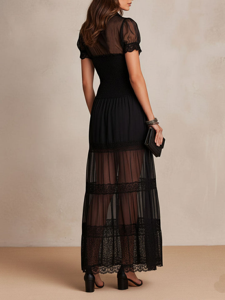 Lorelei | Graceful Buttoned Maxi Dress