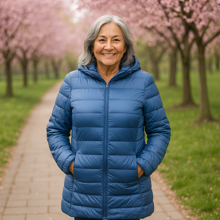 Yvonne | Longline Hooded Padded Jacket