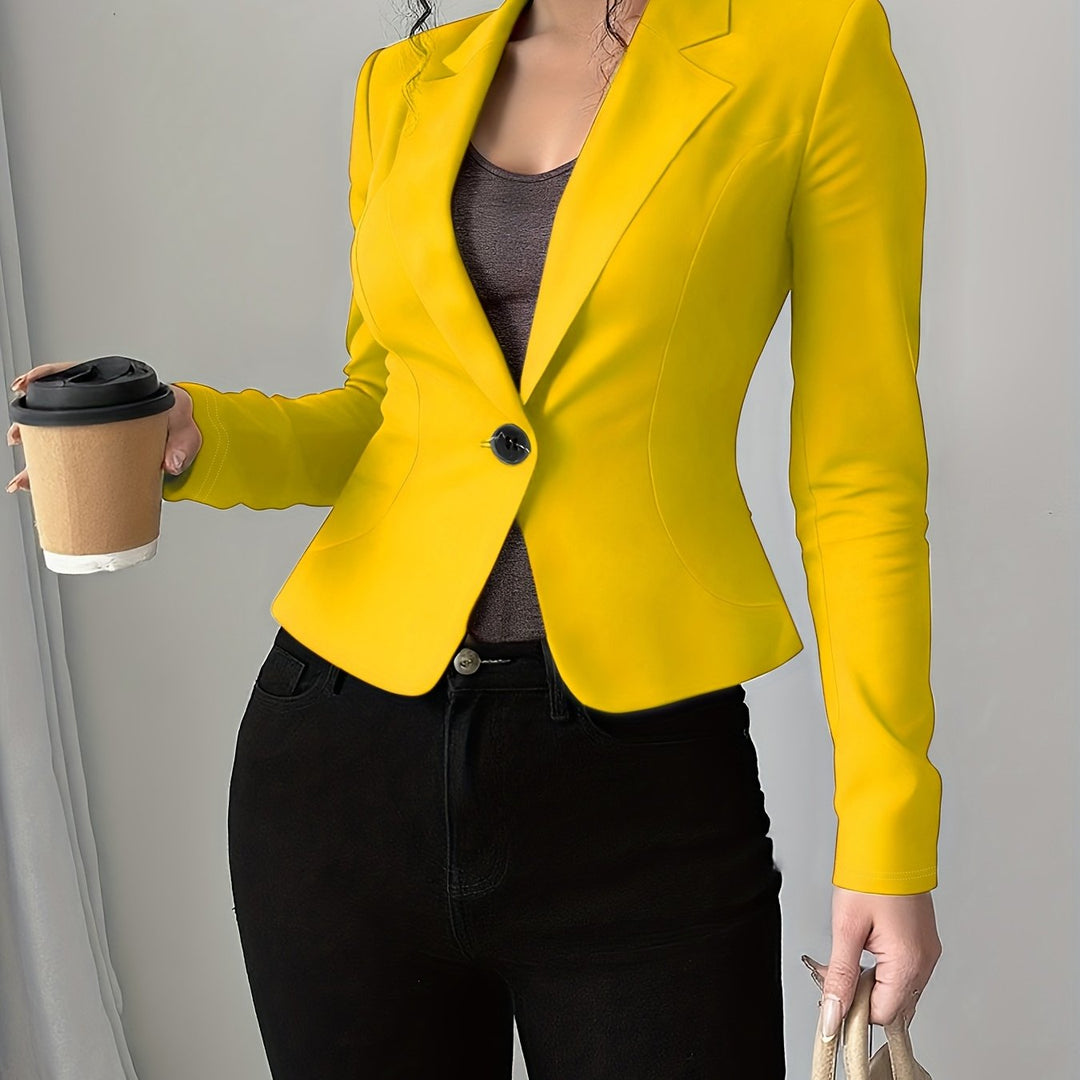 Cora | Tailored Single-Button Blazer