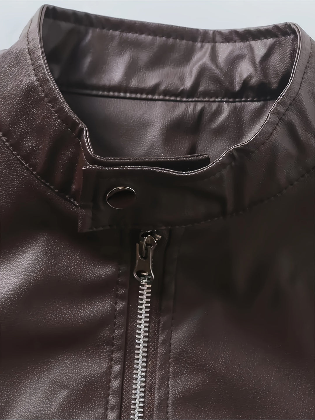 Roland | Stand-Collar Moto Jacket