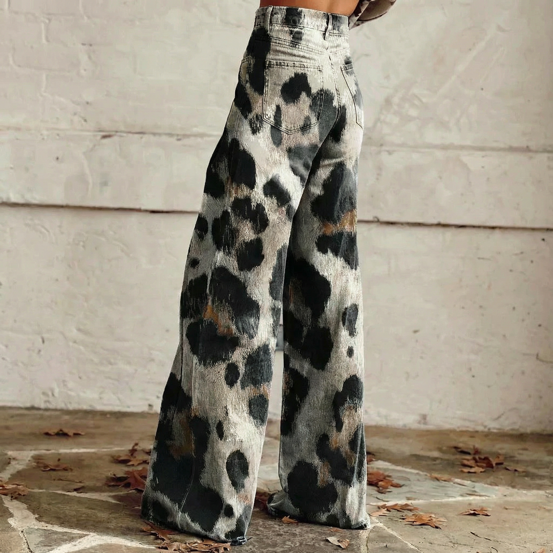 Aubrey | Relaxed Wide-Leg Boho Trousers