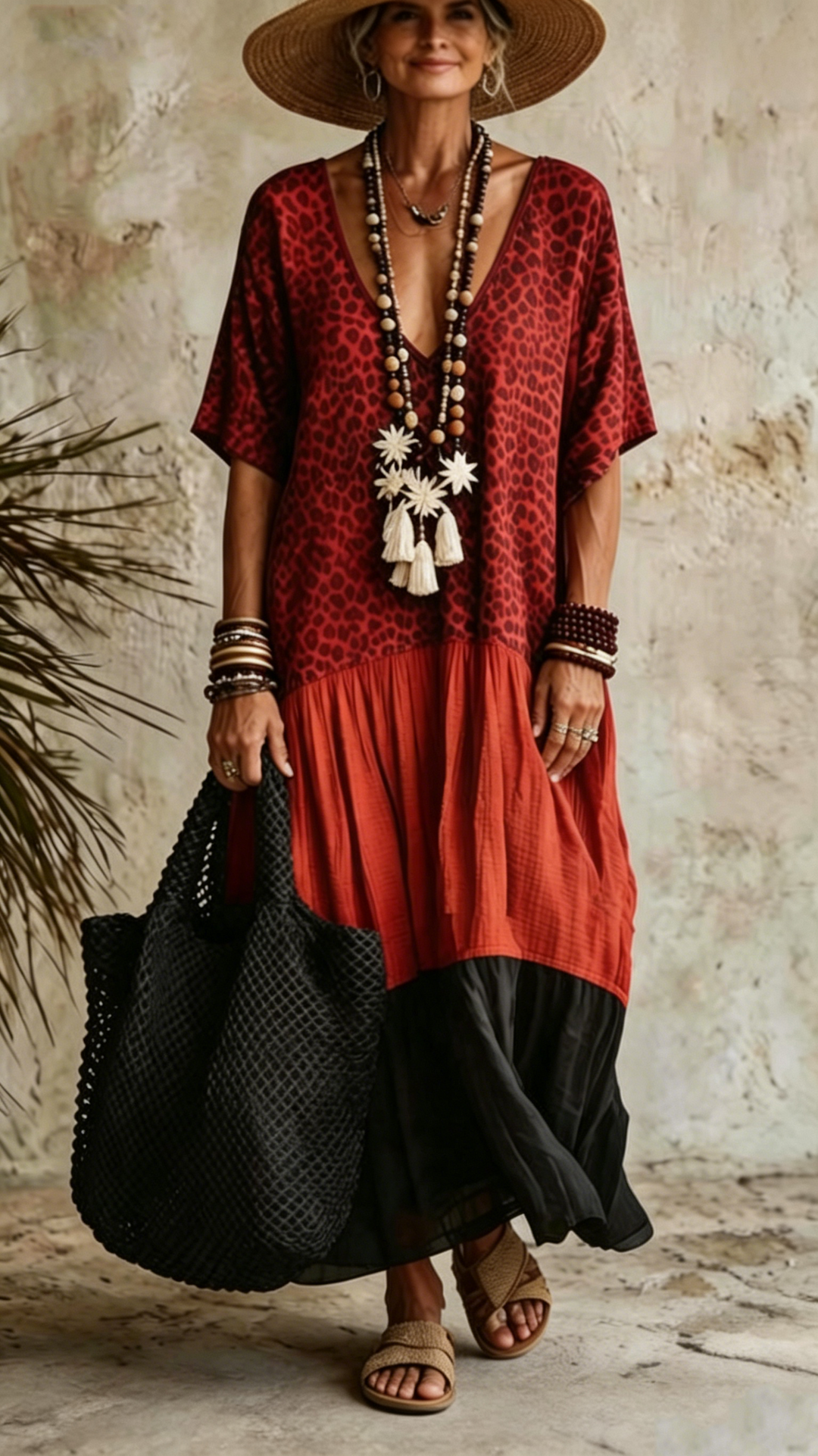 Brynn | Bohemian Tiered Maxi Dress