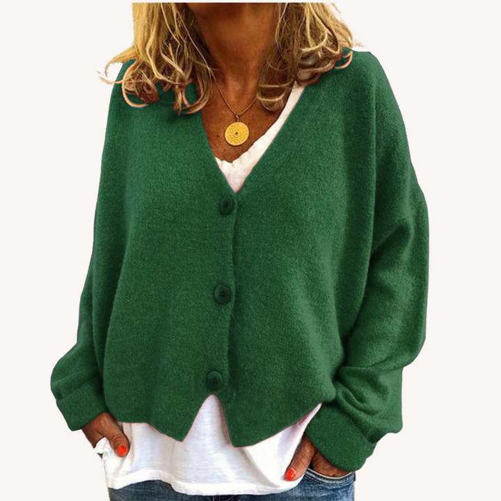 Margot | Relaxed Button-Front Cardigan