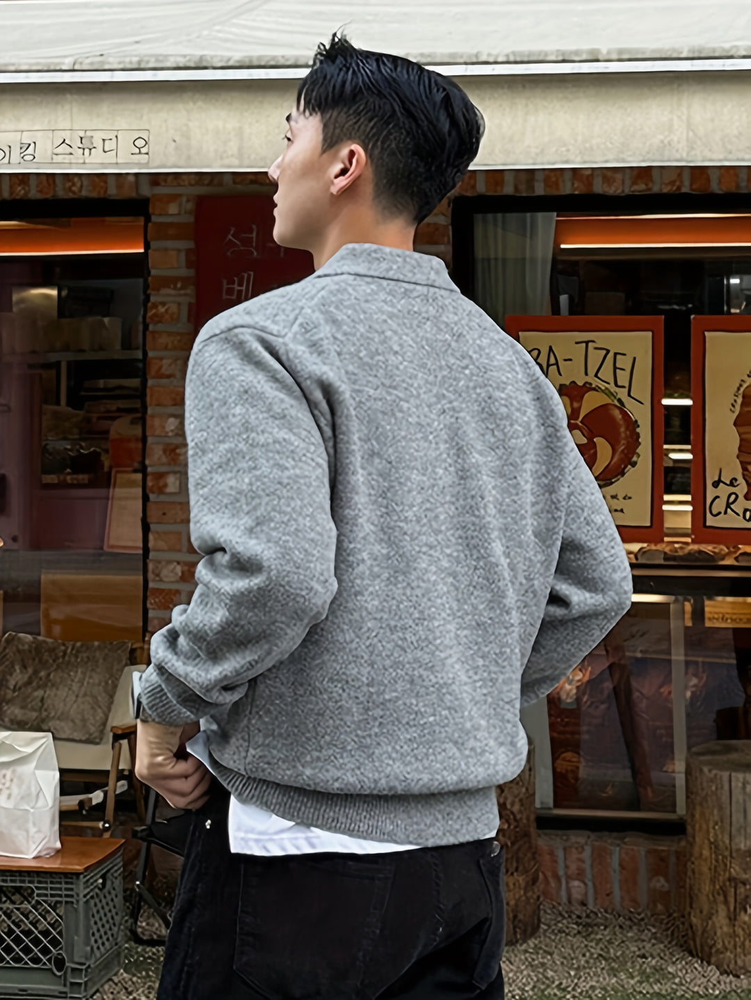 Franklin | Collared Knit Jumper