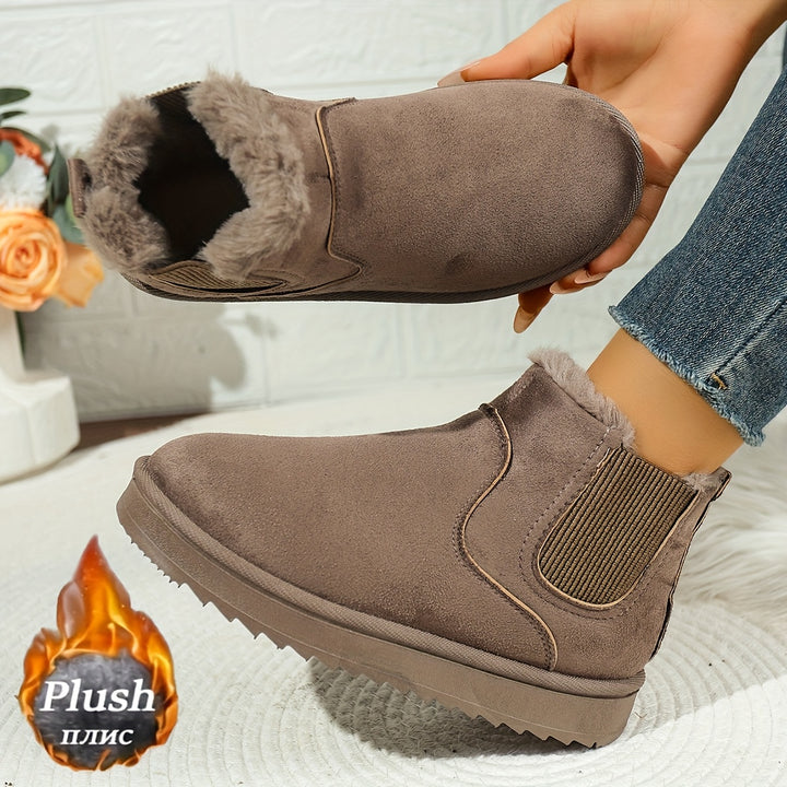 Freya | Cosy Platform Ankle Boots