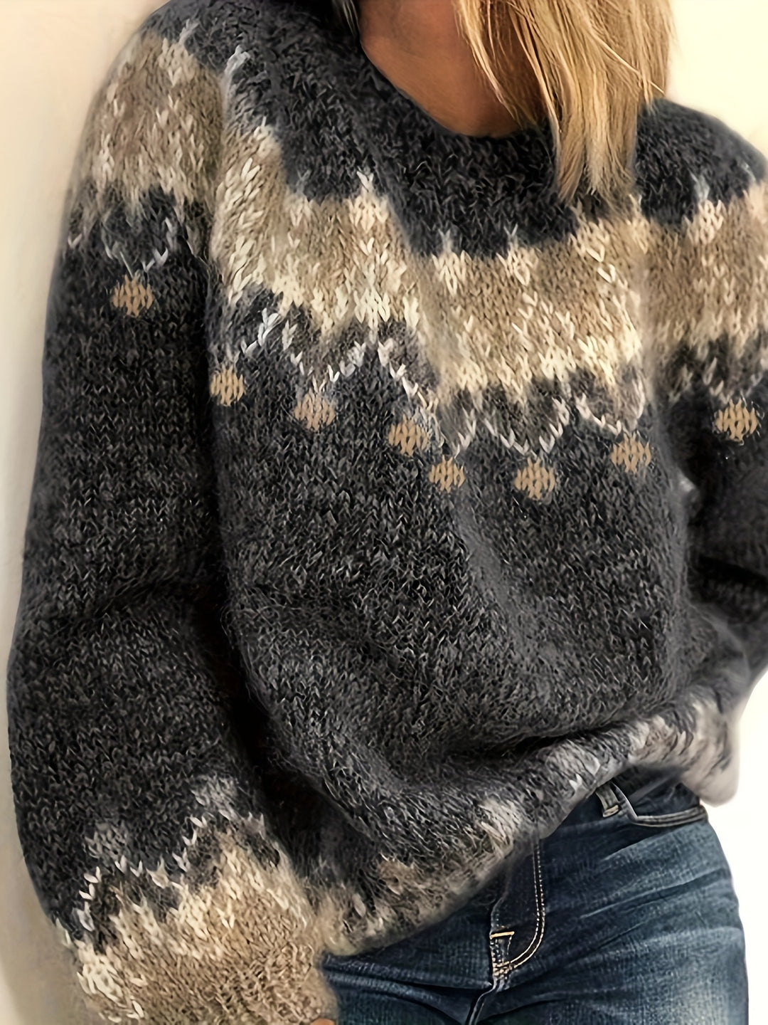 Isolde | Nordic-Inspired Knit Jumper