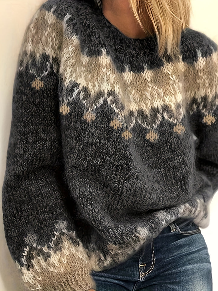 Isolde | Nordic-Inspired Knit Jumper
