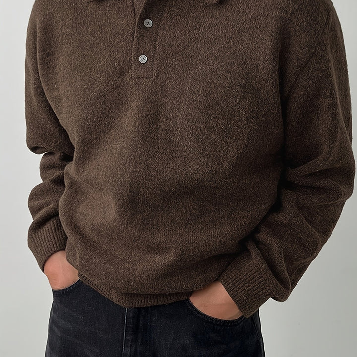 Franklin | Collared Knit Jumper