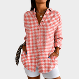 Naomi | Relaxed Checked Blouse