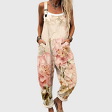 Avis | Blush Floral Jumpsuit